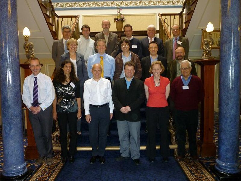 Photograph of the speakers at the 2010 conference.