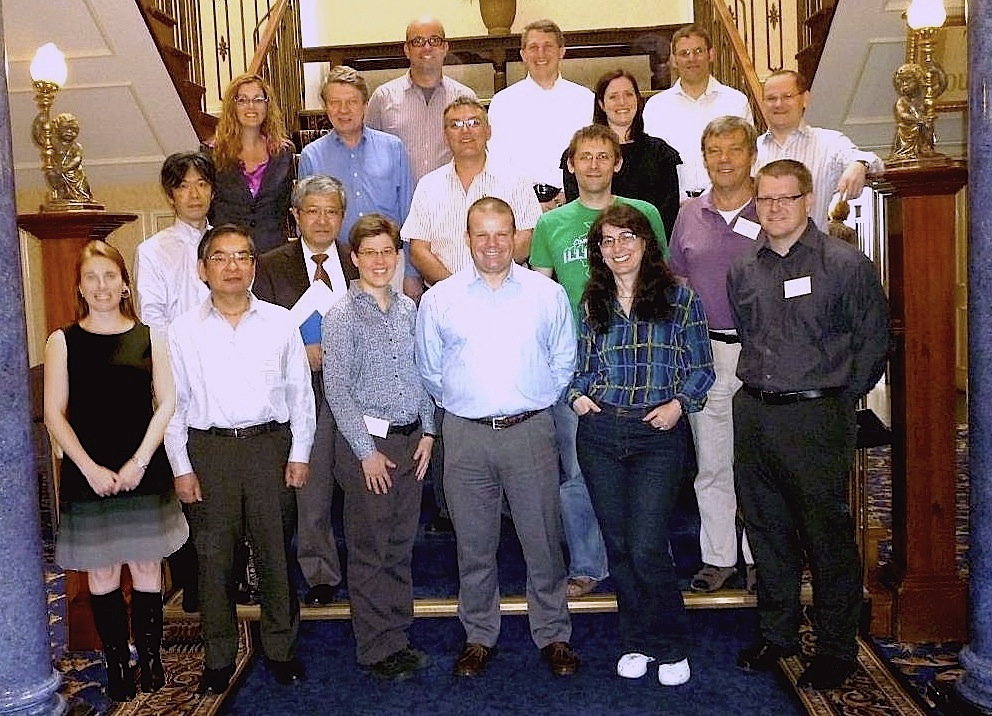Photograph of the speakers at the 2011 conference.